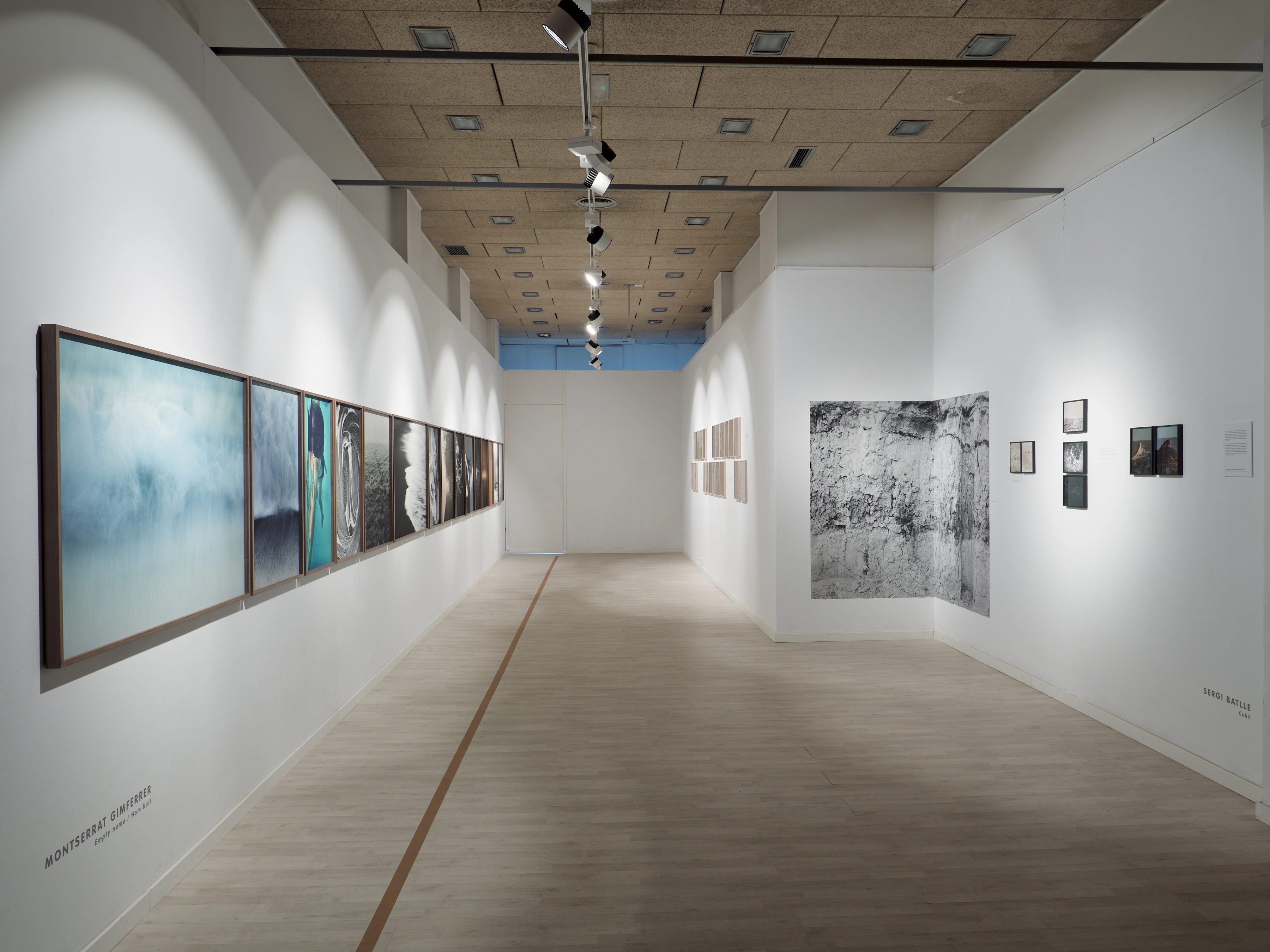 Cubil en la exposición Revelar-se de la Fundació Valvi de Girona